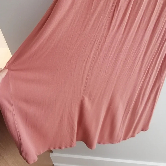 Leith Walk Thru Hi Low Asymetrical Flowy Tank Top with Train XS - Picture 10 of 15